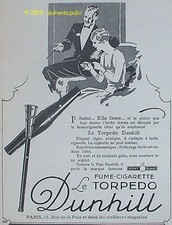 PUBLICITE DUNHILL FUME