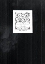 COLLECTION vieux papier ex libris CHAT pierre roller n 28/100