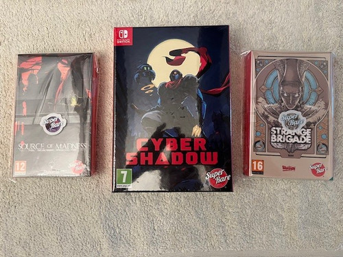Jeux switch super rare games - 3,