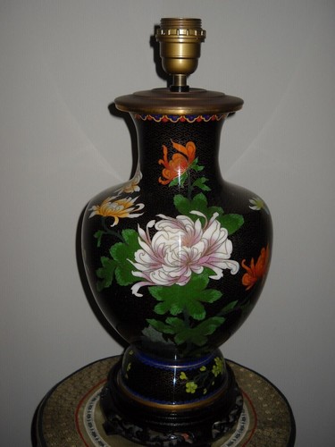 Cloisonne vase pied - vase, de
