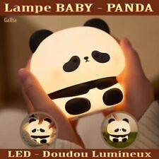Lampe Baby Panda Doudou Veilleuse de Nuit Relaxante Portable Pour Bébé Enfant