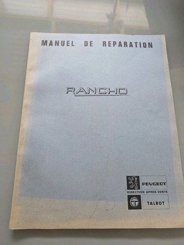 Rta manuel reparation - rta, de