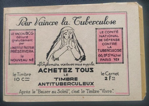 Carnet timbres avec - de,