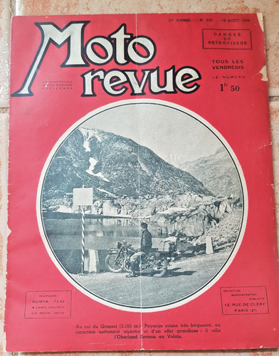 Magazine revues moto revue - magazine,