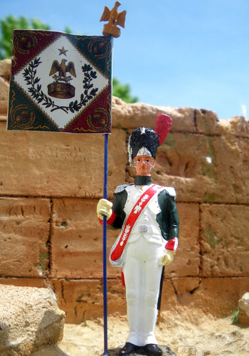 Soldat napoleon porte aigle - soldat, :