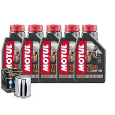 Tagliando Huile Motul 7100 20W50 Harley DAVIDSON FLSTC Heritage Softail Classic