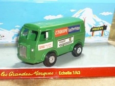 ANCIEN SALZA PEUGEOT DB3 RARE VERT TOUR DE FRANCE CYCLISTE 1950 PUB 1/43 VELO