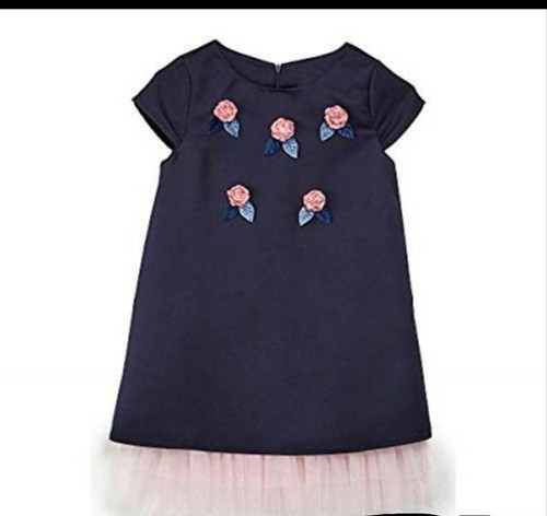 Robe décalée tutu satin