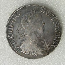 LOUIS XIV 1653 L Bayonne  ECU