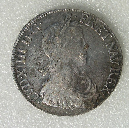 Louis xiv 1653 bayonne - bayonne, ecu
