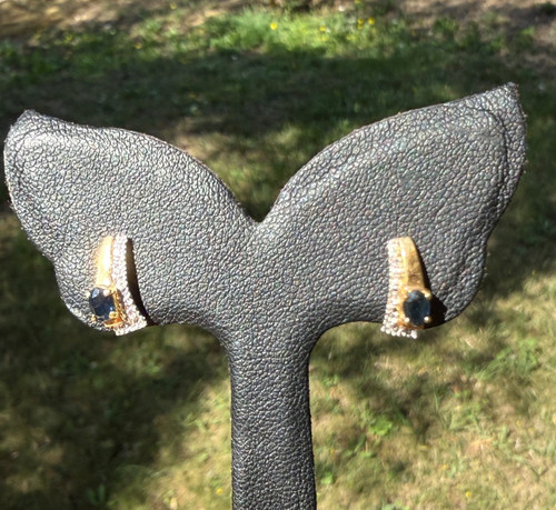Boucles oreilles puces - d'oreilles, or