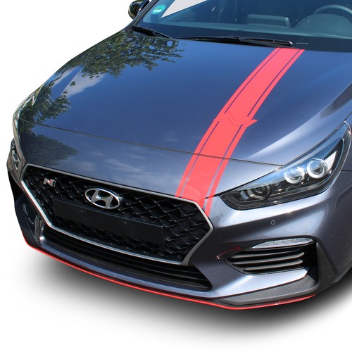 Décor capot hyundai i30n film - capot,