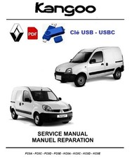 Revue technique Manuel atelier officiel Renault Kangoo 1 [USB/USBC]