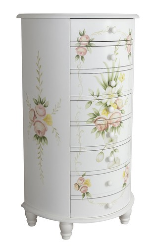 Commode antique tiroirs shabby