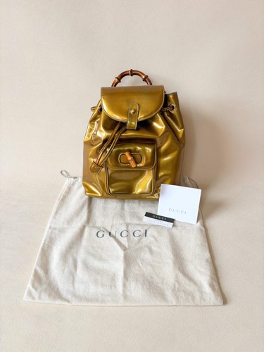 Gucci sac dos bambou - sac,