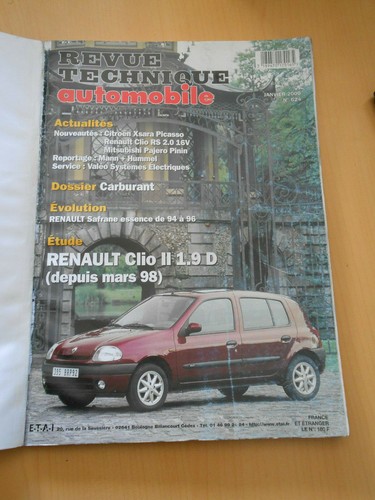 Rta revue technique - revue, 624