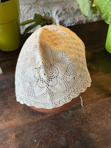 Ancien bonnet pour bebe - bonnet,