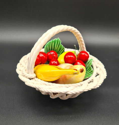 Panier fruits barbotine - panier,