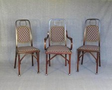 Ensemble Secession ,  Mundus 1910/1914, un fauteuil et deux chaises, no Thonet