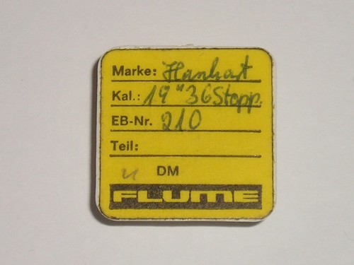 Hanhart cal 36 stopper - hanhart,