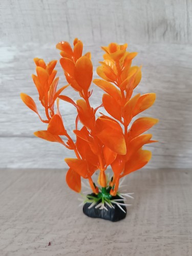 Plante plastique orange - plante, 11