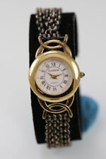 Illusion Femme Montre Or À L'Ancienne Acier Inoxydable Wr Batterie Blanc Quartz