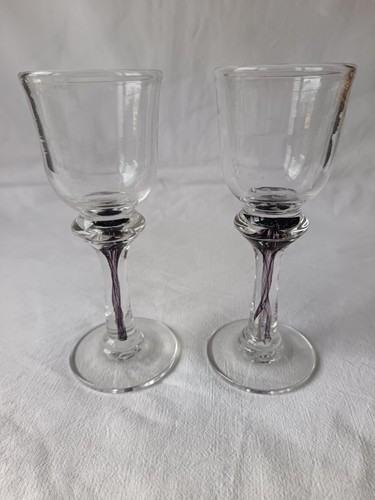 Anciens verres vin - a,