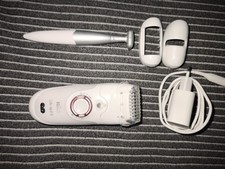 Braun Silk-Epil 9 9-720 Épilateur - Blanc/Or Rose