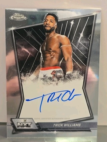 Trick williams auto - nxt, wwe