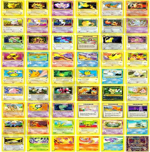 Pokémon cartes wotc noir - pokémon,
