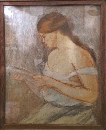 Beau tableau peinture pastel - beau,