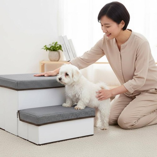 Escalier pour chien - escalier, avec