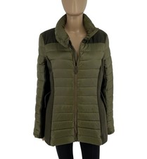 Marlboro Classics Femme Vert Bas Doudoune Manteau Taille Ue 42 UK 14 US 12