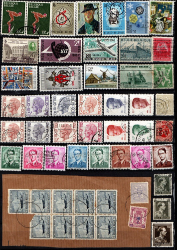 Belgique lot de timbres - lot,