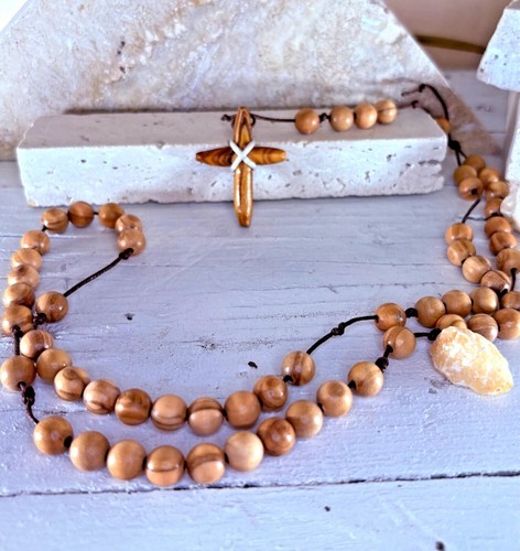 Chapelet croix forme - en,