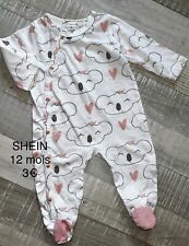 Schein 12 Mois Bébé Fille : Pyjama Babygros Coton Bébé Fille