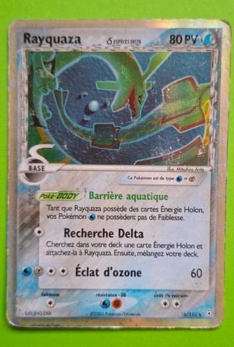 Carte pokémon rayquaza - carte,