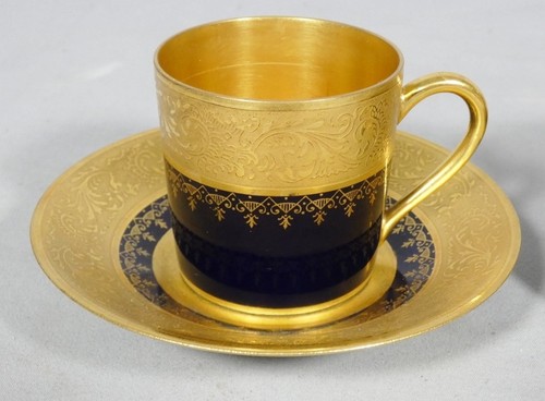 Incrustation tasse de - d'or,,