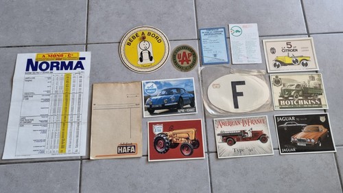 Lot cartes postales alpine - de,