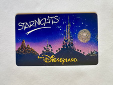 Disneyland Paris - Passeport - Starnights - Entrée Billet Ticket - 1994