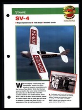 "SV-4 STAMPE" Aircraft of