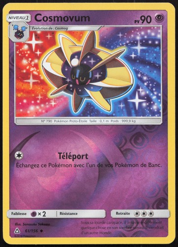 Carte pokémon cosmovum 156 - carte,