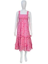 Robe Midi En Coton Imprimée