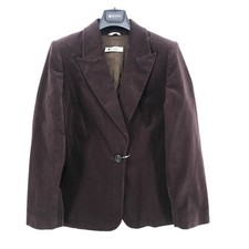 Veste velours marron - en,