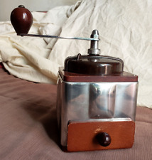 MOULIN à CAFE ancien PEUGEOT FRERES Peuginox BOIS acier inoxydable BAKELITE