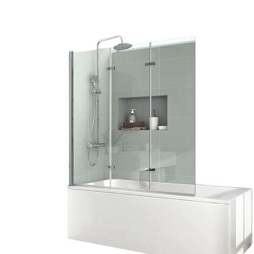 Paroi douche pour baignoire - paroi,