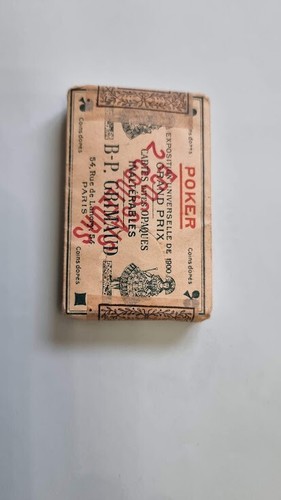 Jeu cartes poker ecossais - cartes,