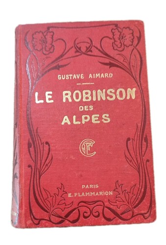Livre ancien robinson - le, des