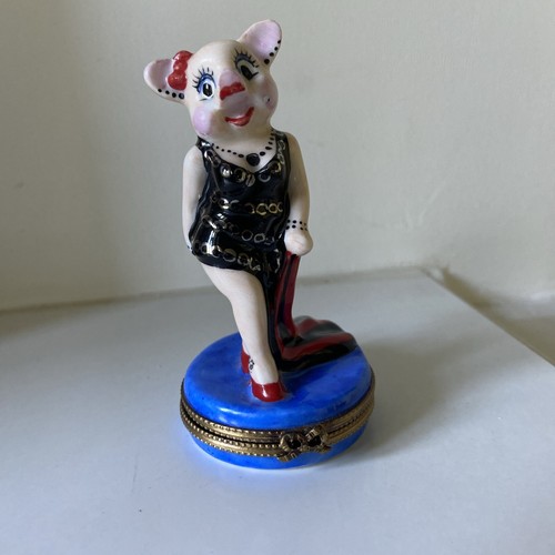 Boîte porcelaine de - boîte, en