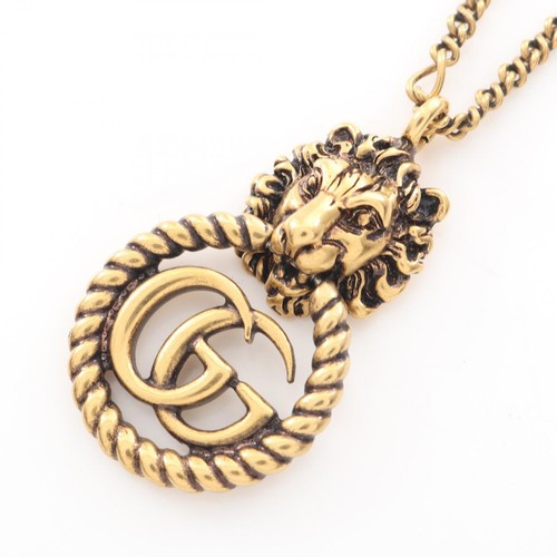 Collier pendentif gucci tête - collier,
